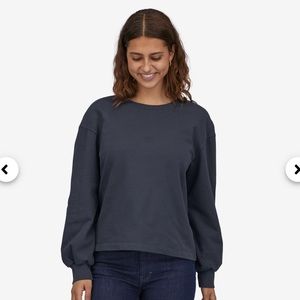 Patagonia Regenerative Organic Certified Cotton Essential Pullover, Smolder Blue